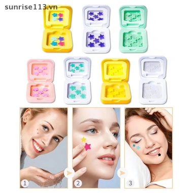 SR Beauty 1Box 25-48 Miếng Dán Hydrocolloid Vô Hình Sửa Chữa Phai Màu, Che Khuyết Điểm, Trang Điểm Có Gương