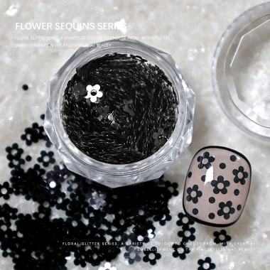 SR Beauty 5 Hoa Ngọc Trai 5 Cánh - Móng Tay Quyến Rũ, Kim Cương Giả và Pha Lê, Chỉ 37.070₫