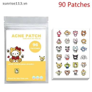 SR Beauty 96 miếng dán Acne Pimple chống thấm nước - giảm mụn nhanh, tẩy mụn, mặt nạ da - 59.200₫ 2