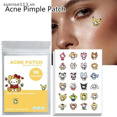 SR Beauty 96 miếng dán Acne Pimple chống thấm nước - giảm mụn nhanh, tẩy mụn, mặt nạ da - 59.200₫ 3