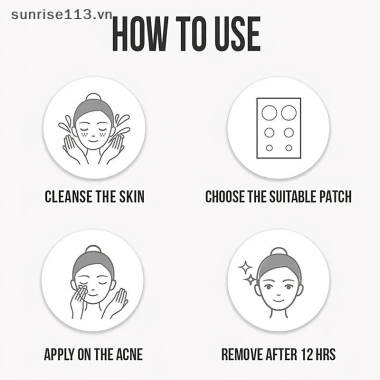 SR Beauty 96 miếng Paw Acne Pimple Patch - Dán giảm mụn, tẩy vết bẩn, Spot Mask, chỉ 53.790 VND 9