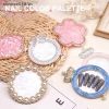 SR Beauty Nơ Ngọc Trai Viền Kim Cương - Giả Bảng Móng Tay Gel Pallet, Miếng Lót, 47.410 VND 2