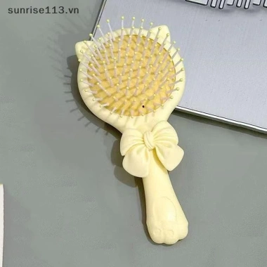 SR Beauty Nơ Vuốt Gương 2 trong 1 Di Động - Lược Không Khí, Quà Tặng Sinh Nhật 8