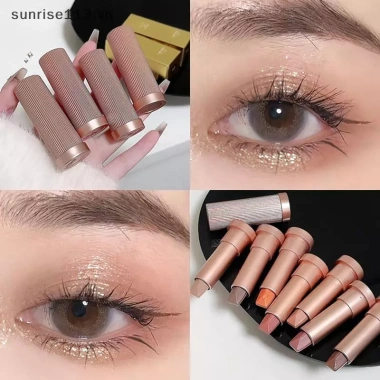 SR Beauty Phấn Mắt Gradient Đôi Màu Lấp Lánh, Bút Viền Ngọc Trai, Chống Thấm Nước
