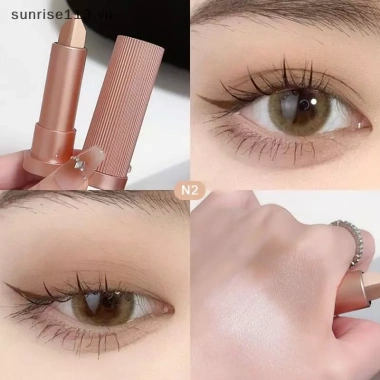 SR Beauty Phấn Mắt Gradient Đôi Màu Lấp Lánh, Bút Viền Ngọc Trai, Chống Thấm Nước
