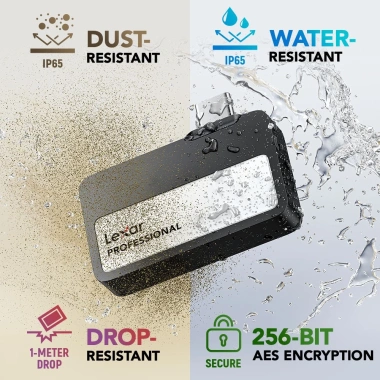 SSD Di Động Lexar SL400 2TB USB 3.2 Gen2 Hub, Tương Thích iPhone/PC/Mac - 5.7 Triệu 5