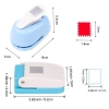 Stamp Border Punch FAVORITEGOODS: Dụng cụ đục răng thủ công giấy, Embosser, giảm 20% 2