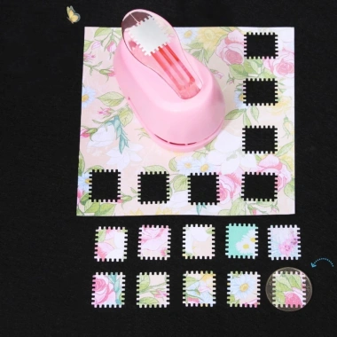 Stamp Border Punch FAVORITEGOODS: Dụng cụ đục răng thủ công giấy, Embosser, giảm 20% 16 Stamp Border Punch FAVORITEGOODS: Dụng cụ đục răng thủ công giấy, Embosser, giảm 20% 16