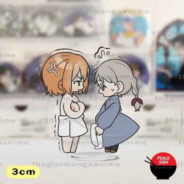 Standee 3cm Howl Moving Castle MÁ HỒNG Lâu Đài Bay Chibi Mica Anime Xinh Xắn 15.000₫ 7