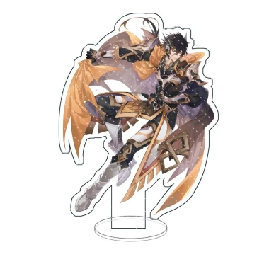 Standee Acrylic Chibi Genshin Impact - Zhongli, Xiao, Wanderer, Alhaitham - Mô hình trưng bày chỉ 14.500 VND 3