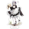 Standee Acrylic Genshin Impact Nahida Ganyu Trang trí bàn học giảm giá 14.500 8