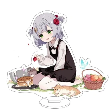 Standee Acrylic Genshin Impact Nahida Ganyu Trang trí bàn học giảm giá 14.500