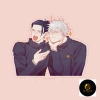 Standee Acrylic Jujutsu Kaisen Gojo Satoru và Geto Suguru CP Series - Keychain, 22.000 VND