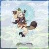 Standee Anime Genshin Impact Cosplay Eula Ganyu Hu Tao Zhongli Yanfei Rosaria - Trang trí góc học, bàn, giá 23.200 VND 5