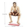 Standee Attack on Titan 13 nhân vật Erwin Hange Levi Eren Mikasa Jean Sasha - trang trí bàn học 14.500 VND 7