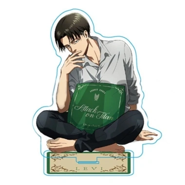 Standee Attack on Titan 16 phụ kiện Erwin Levi Eren Mikasa- Trang trí bàn học 22k 4