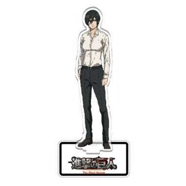 Standee Attack on Titan Erwin Hange Levi Eren Mikasa Jean Sasha - phụ kiện trang trí bàn học 22.000đ