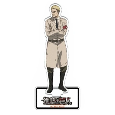 Standee Attack on Titan Erwin Hange Levi Eren Mikasa Jean Sasha - phụ kiện trang trí bàn học 22.000đ