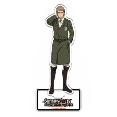 Standee Attack on Titan Erwin Hange Levi Eren Mikasa Jean Sasha - phụ kiện trang trí bàn học 22.000đ