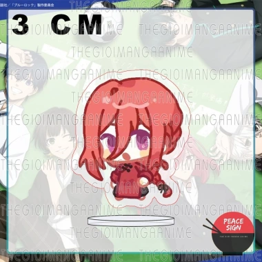 Standee BLUE LOCK BABY MẶC CỔ PHỤC 3cm Chibi mica acrylic - Dễ thương 15,000 VND 4