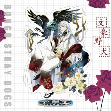 Standee Bungo Stray Dogs Dazai Osamu & Chuuya Akutagawa - Phụ kiện trang trí bàn học 29.500