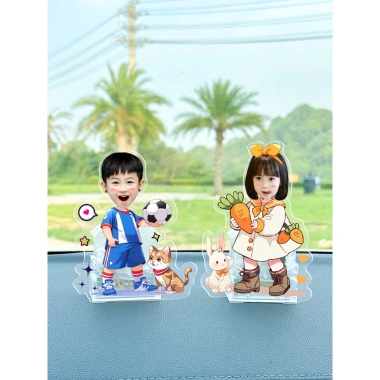 Standee cặp đôi lắc đầu - Ghép mặt, in theo yêu cầu, decor, quà tặng - 32.000₫ (giảm từ 38.400₫) 3