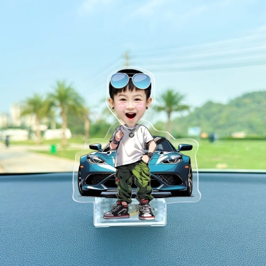Standee cặp đôi lắc đầu - Ghép mặt, in theo yêu cầu, decor, quà tặng - 32.000₫ (giảm từ 38.400₫) 6