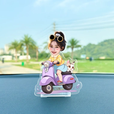 Standee cặp đôi lắc đầu - Ghép mặt, in theo yêu cầu, decor, quà tặng - 32.000₫ (giảm từ 38.400₫) 7