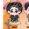 Standee chibi mini ATSH Anh trai say hi Walk Right - 3-5cm mica trong suốt 2