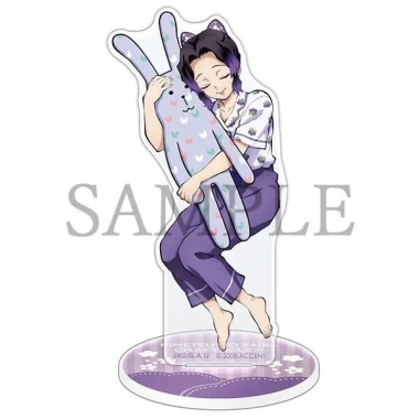 Standee Demon Slayer Kimetsu - Tanjirou & Giyuu, phụ kiện bàn học, giá 22.000₫