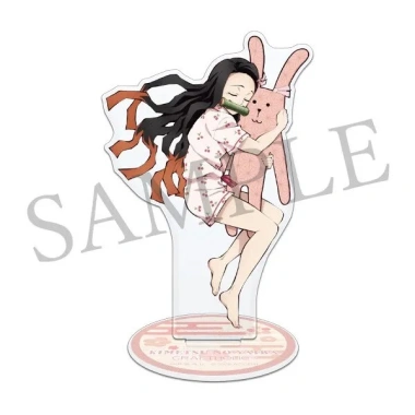 Standee Demon Slayer Kimetsu - Tanjirou & Giyuu, phụ kiện bàn học, giá 22.000₫