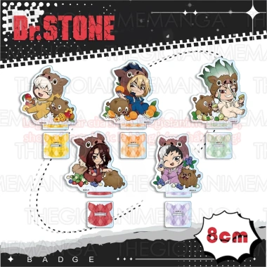 Standee DR.STONE BOAR 8cm acrylic mô hình anime chibi - Trang trí, giá 29.900đ