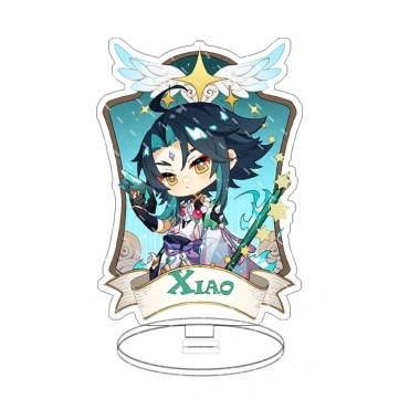 Standee Genshin Impact Kamisato Ayato Kazuha Scaramouche Ganyu - bàn học 23.200 VND