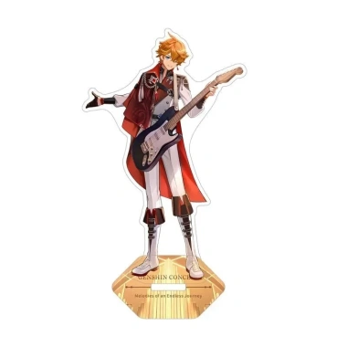 Standee Genshin Impact Zhongli Xiao Tartaglia Albedo Ganyu Eula - Phụ kiện trang trí bàn học, còn 23.200đ giảm từ 29.232đ