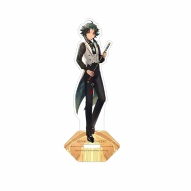 Standee Genshin Impact Zhongli Xiao Tartaglia Albedo Ganyu Eula - Phụ kiện trang trí bàn học, còn 23.200đ giảm từ 29.232đ