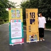 Standee giá cuốn, roll up banner nhựa cao cấp 2 kt 0.6x1.6m & 0.8x2m - chỉ 139.000 VND