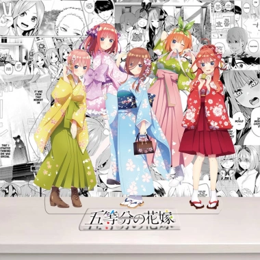 Standee Gotoubun no Hanayome 5 Nàng Dâu - Mô Hình Nino, Itsuki, Ichika, Yotsuba, Miku - Giá 33,150₫