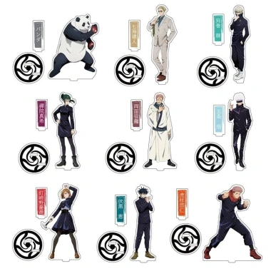Standee Jujutsu Kaisen Gojo/Megumi/Yuji/Nobara/Nanami/Sukuna/Geto - bàn học 14.500₫