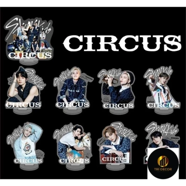 Standee Kpop Stray Kids Acrylic CIRCUS – Phụ kiện trang trí bàn học, giá chỉ 23.000₫