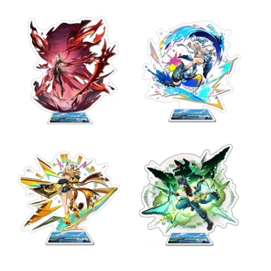 Standee Mica Acrylic Genshin Impact 15cm - Zhongli Xiao Yelan Kazuha Ayaka Ganyu - Giá 45.000 VND, cũ 58.050 VND