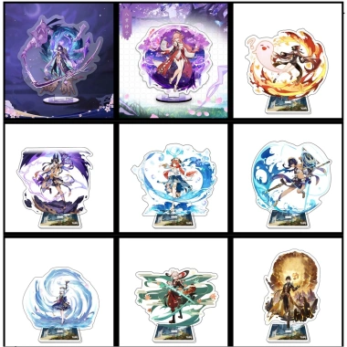 Standee Mica Acrylic Genshin Impact 15cm - Zhongli Xiao Yelan Kazuha Ayaka Ganyu - Giá 45.000 VND, cũ 58.050 VND 7 Standee Mica Acrylic Genshin Impact 15cm - Zhongli Xiao Yelan Kazuha Ayaka Ganyu - Giá 45.000 VND, cũ 58.050 VND 7