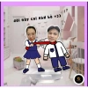 Standee móc khóa cặp đôi siêu bựa cute - mẫu thiết kế sưu tập, móc kháo mica, quà cặp đôi - 29.000 VND 2