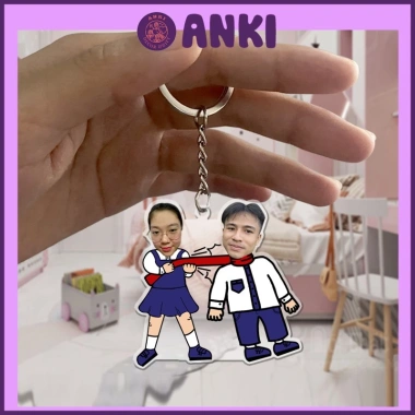 Standee móc khóa cặp đôi siêu bựa cute - mẫu thiết kế sưu tập, móc kháo mica, quà cặp đôi - 29.000 VND