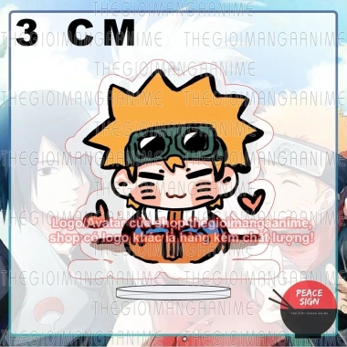 Standee Naruto 3cm Chibi Acrylic Mica - Mô hình anime trang trí trưng bày 10.000đ 2 Standee Naruto 3cm Chibi Acrylic Mica - Mô hình anime trang trí trưng bày 10.000đ 2