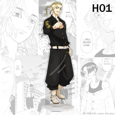 Standee Tokyo Revengers Mikey Draken Baji Sano Manjiro - Trang trí bàn học 14.500₫