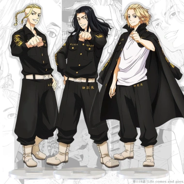 Standee Tokyo Revengers Mikey Draken Baji Sano Manjiro - Trang trí bàn học 14.500₫