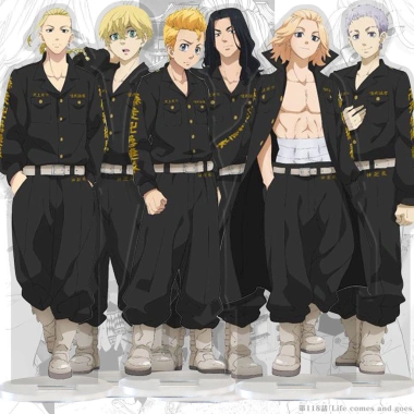 Standee Tokyo Revengers Mikey Draken Baji Sano Manjiro - Trang trí bàn học 14.500₫
