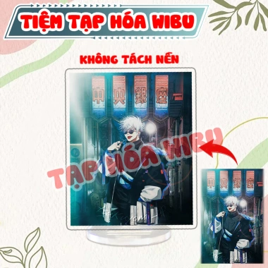 Standee Tượng Acrylic In Theo Yêu Cầu - Trang Trí Bàn Học Anime Manga, 19.500đ