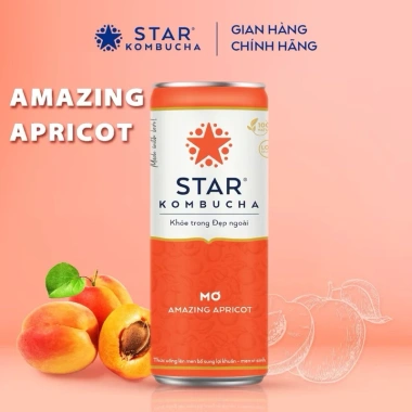 STAR Kombucha Vị Ổi Hồng 250ml - Hộp 12 Lon, Giá Ưu Đãi 339.900₫ (Giá Gốc 431.673₫) 6