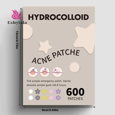 Star Pimple Patch 600 miếng – Miếng dán mụn vô hình, nhiều màu sắc, loại bỏ mụn, chăm sóc da – Giá ưu đãi 74.910₫
